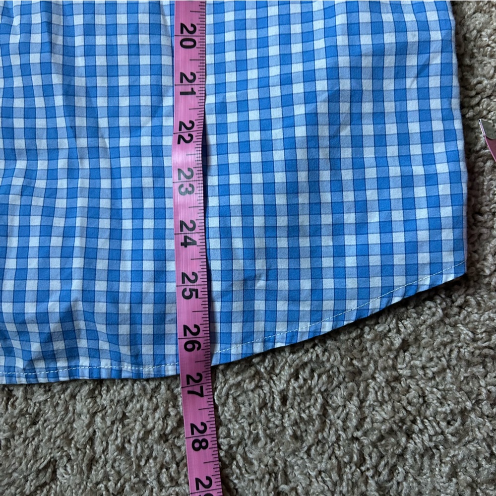 M Blue & White Dockers Button Up Long Sleeve Size M |A73 - Picture 7 of 8